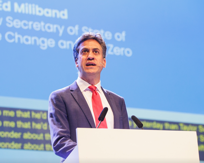 Ed Miliband At GOW