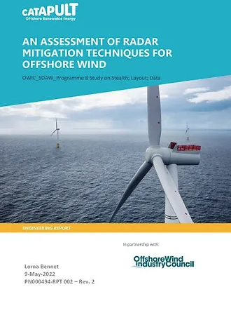 An Assessment Of Radar Mitigation Techniques For Offshore Wind Sep 2022 Thumbnail