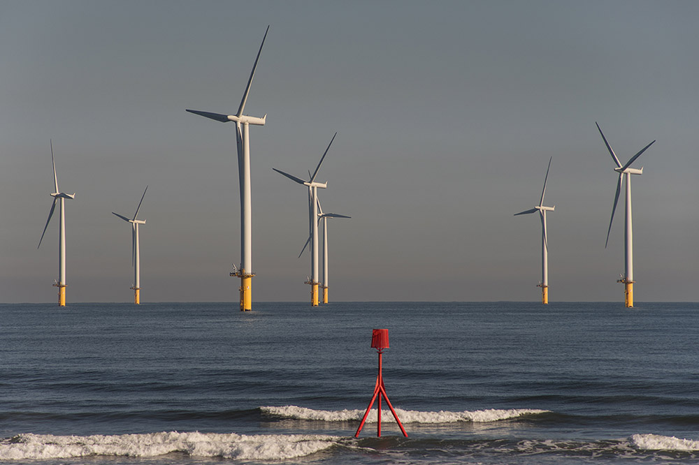 Offshore Wind Farm At Redcar